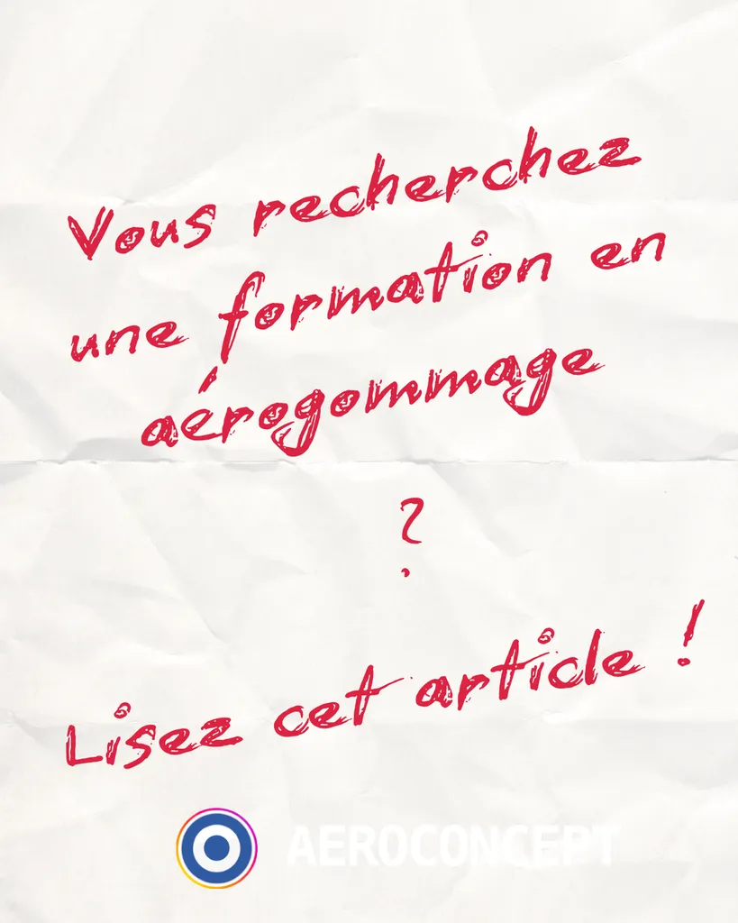 formation aérogommage 