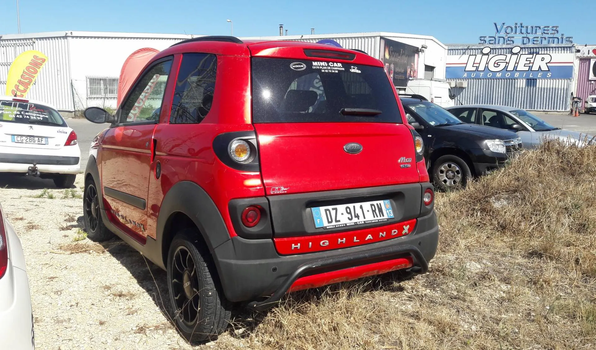 Voiture sans permis Occasion Aix en Provence Microcar Highland X DCI