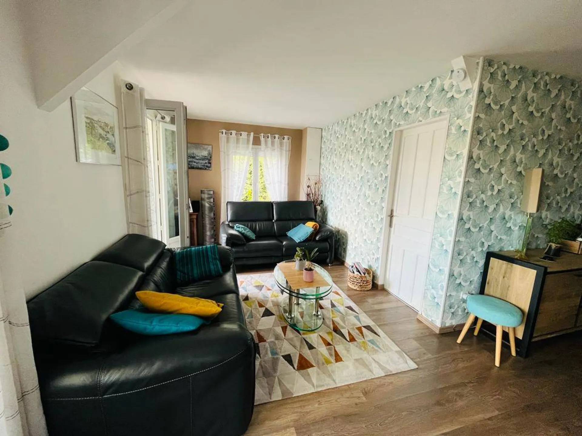 A vendre maison avec piscine de 98 m² habitables édifiée sur 1674 m² de terrain sur la commune de LA BOUILLE