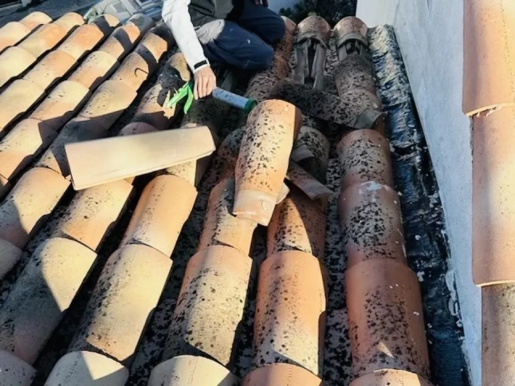 Intervention de couvreur pour réparation et révision de toiture de maison près de Martigues 