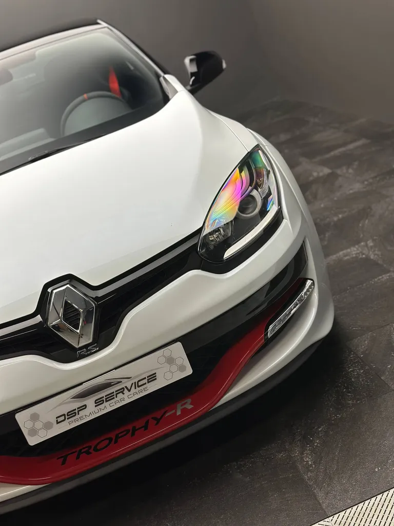 Lustrage sur une Renault Megane RS Trophy-R à Le Mans