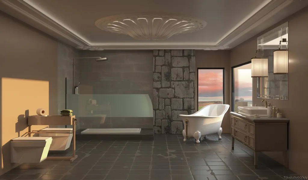 Mur interieur en pierre à Rouen 76