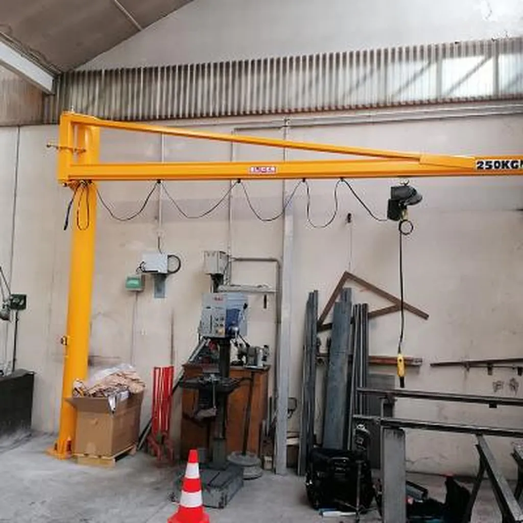Potence sur fût fixation tige d'ancrage à Lyon dans le Rhône