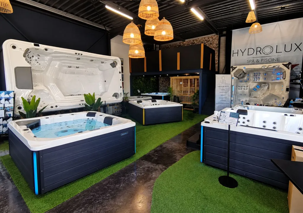 Peut-on visiter le showroom de Hydrolux le magasin du spa à Uzès ?
