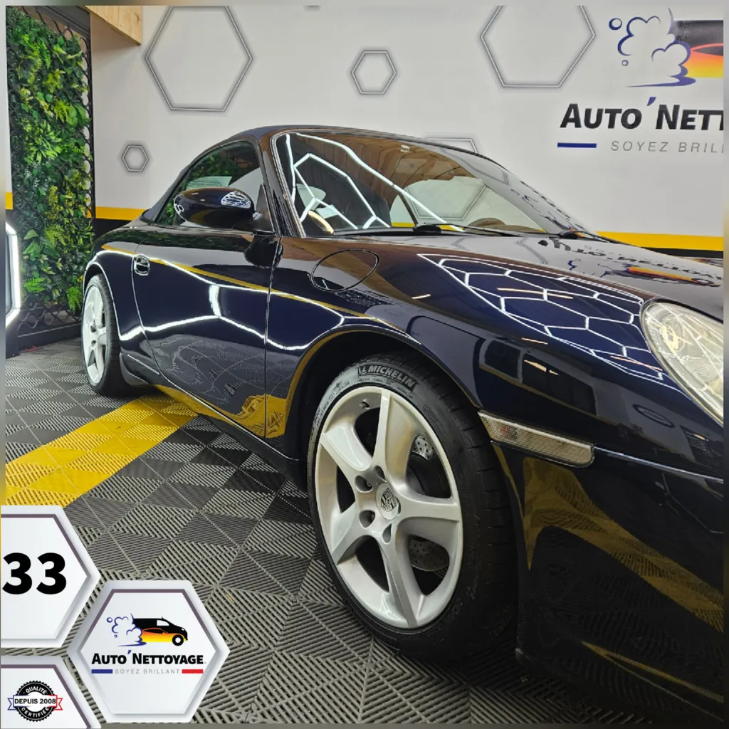 traitement céramique, hydrophobe, rénovation des optiques, rénovation de volant et nettoyage complet