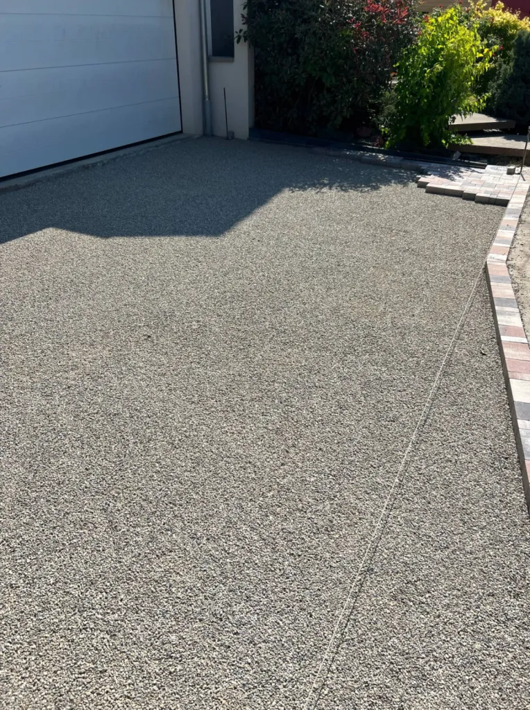 Aménagement extérieur avant après à Obernai près de Strasbourg CLK