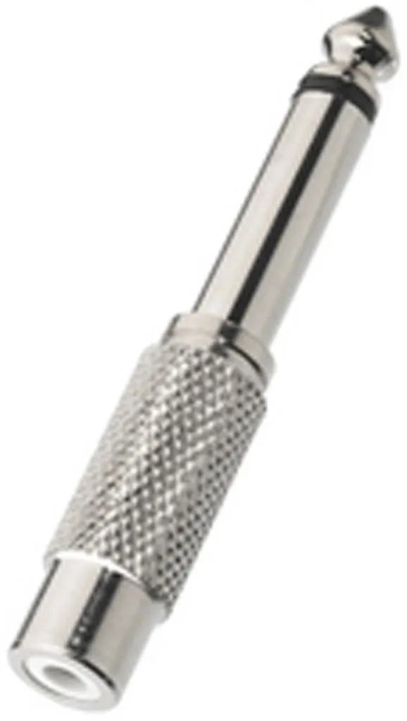 ADAPTATEUR Jack 6,35 mâle mono / RCA femelle
