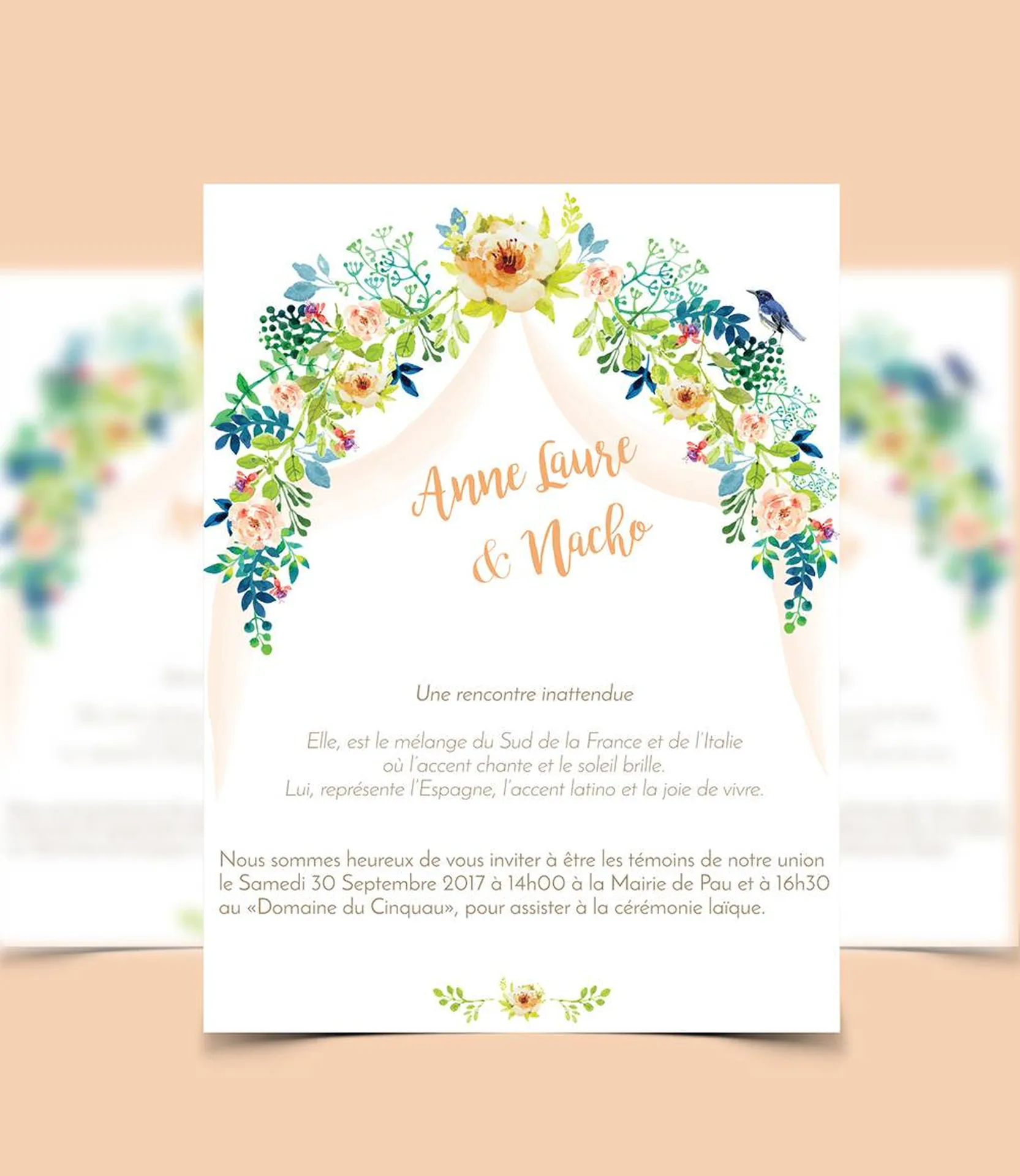 graphiste marseille création et impression de carte faire part mariage baptême fête évènement