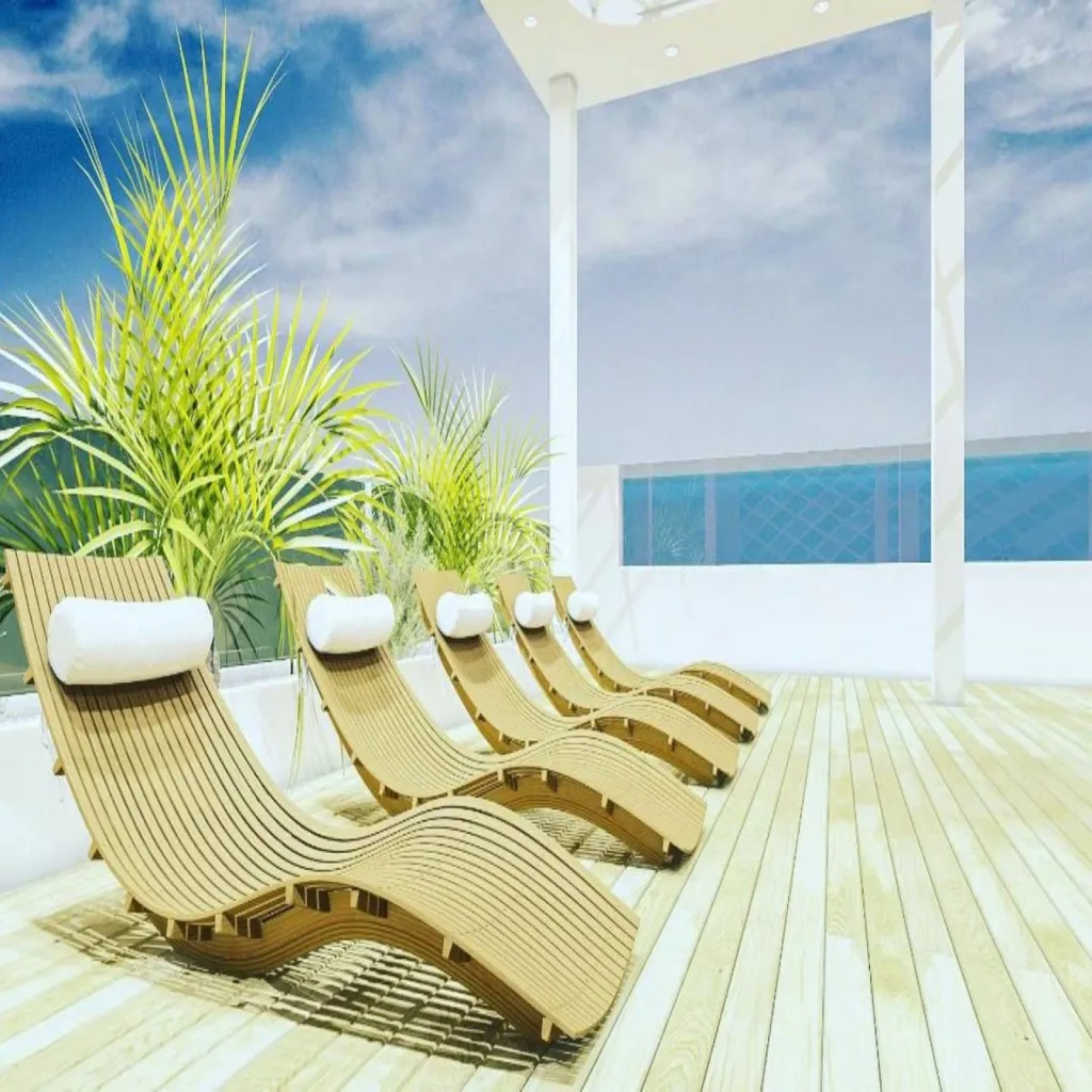 Réalisation d'une terrasse bois sur-mesure pour une maison d'architecte sur le Bassin d'Arcachon en Gironde