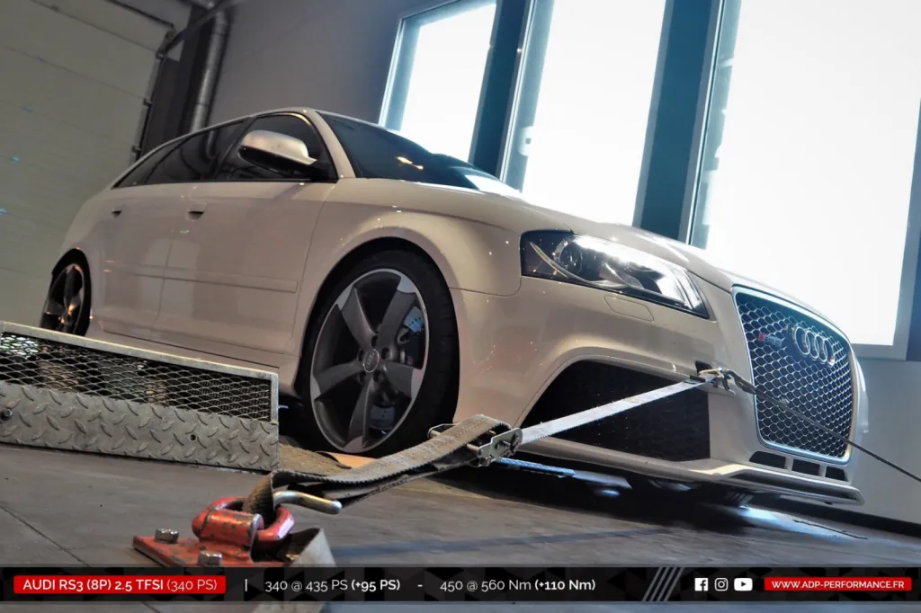 Reprogrammation moteur Marseille - Audi RS3 8P 2.5 TFSI 340cv - ADP Performance