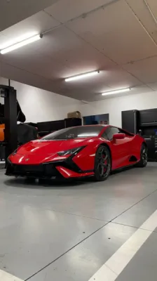Detailing et traitement céramique Lamborghini Huracan Tecnica