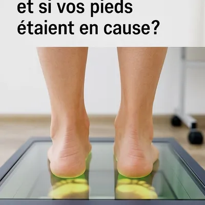 Mal de dos… et de genoux : vos pieds pourraient être en cause