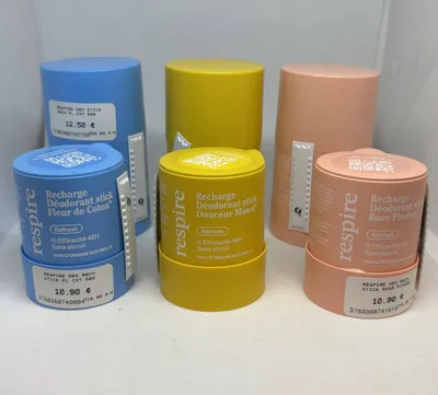 DEODORANTS RESPIRE STICKS ET RECHARGES PHARMACIE PANETTA 13012