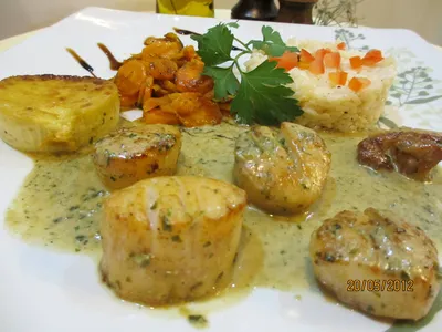 Noix de Saint-Jacques à Marseille