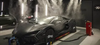 Lamborghini Revuelto protégée avec un film de protection PPF XPEL intégral près de Lorient chez Gloss Obsession.