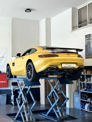 Fourniture et installation Catback Supersprint Mercedes AMG GTS 510cv - ADP Performance Vaucluse