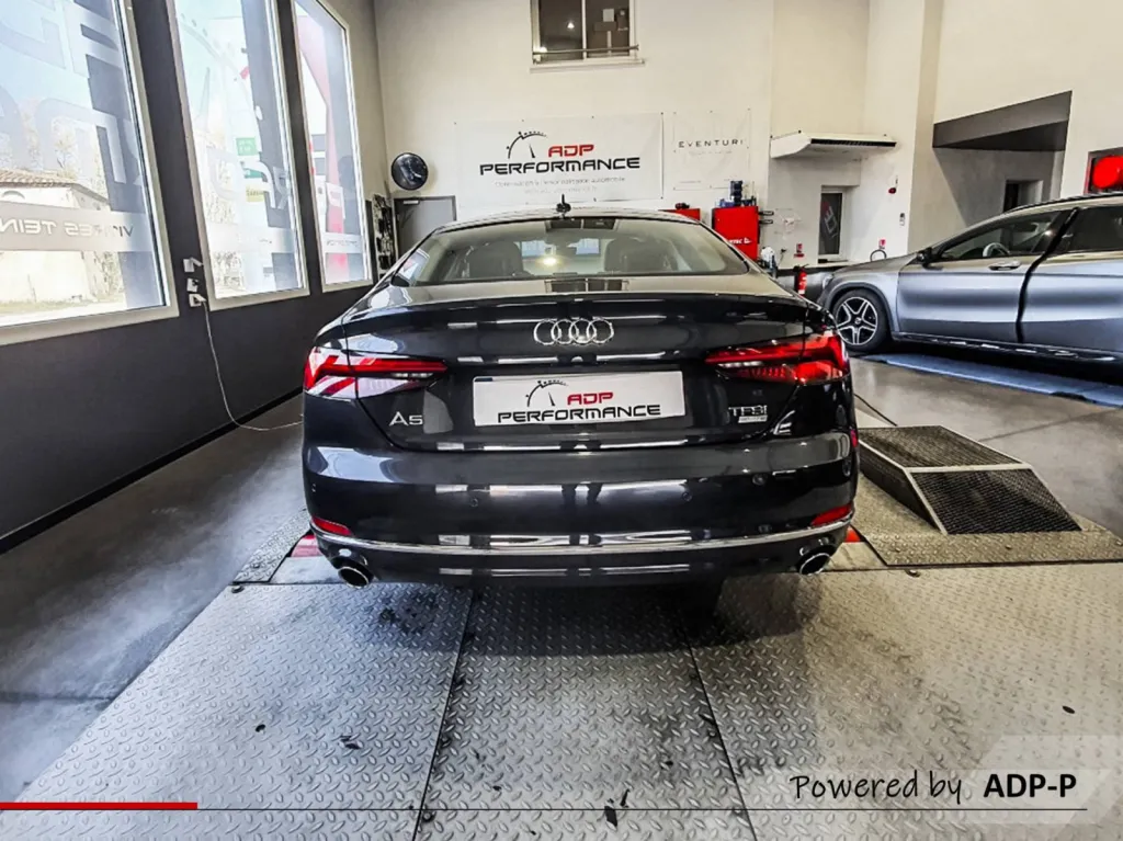 Reprogrammation moteur Stage 1 & conversion bio éthanol E85 AUDI A5 2.0 TFSI 190cv | ADP Performance PACA
