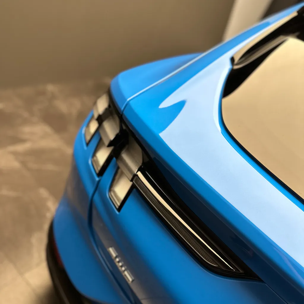 Lustrage d'un Ford Mustang Mach-E proche de Le Mans (72)