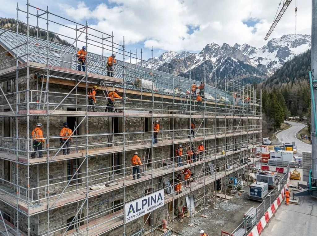 Quel type d’échafaudage pour des travaux de façade jusqu’à 30 mètres de largeur ?