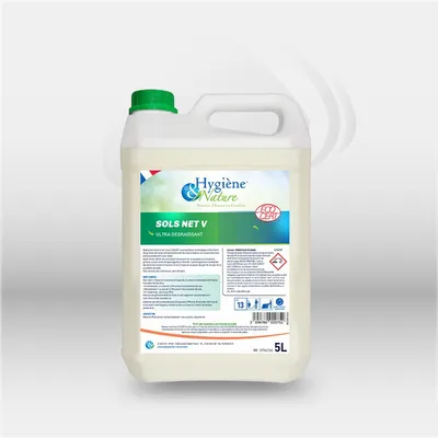 Dégraissant sols industriels Ecocert utilisé pour le nettoyage des sols et surfaces professionnelles à Mont-de-Marsan, Landes (40), Nouvelle-Aquitaine, disponible partout en France.