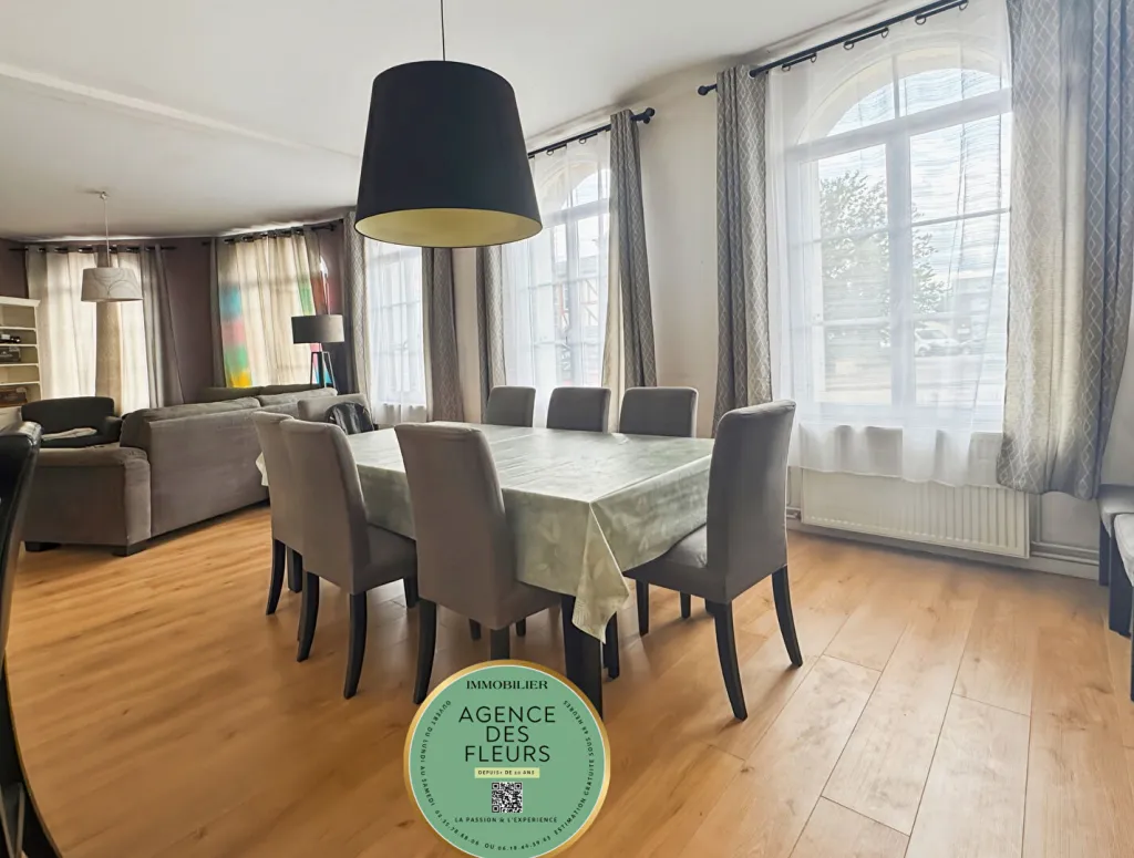 A vendre maison de 155 m² édifiée sur 438 m² de terrain sur la commune de SAINT OUEN DU TILLEUL 27670