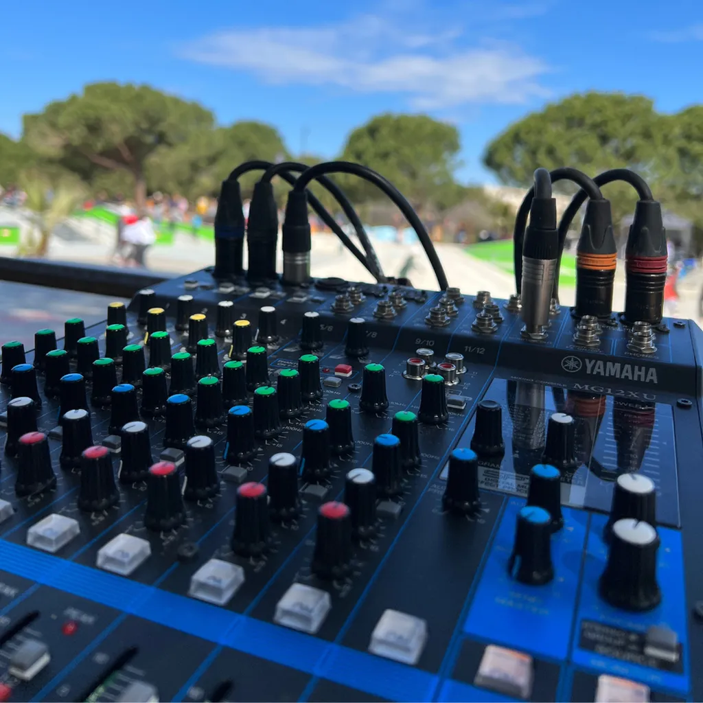 Prestation Skate Park de Hyères 83 Samba Audio Pro
