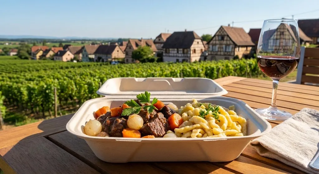 Trouver un traiteur local proposant des plats du jour faits maison à emporter pour le déjeuner à Barr