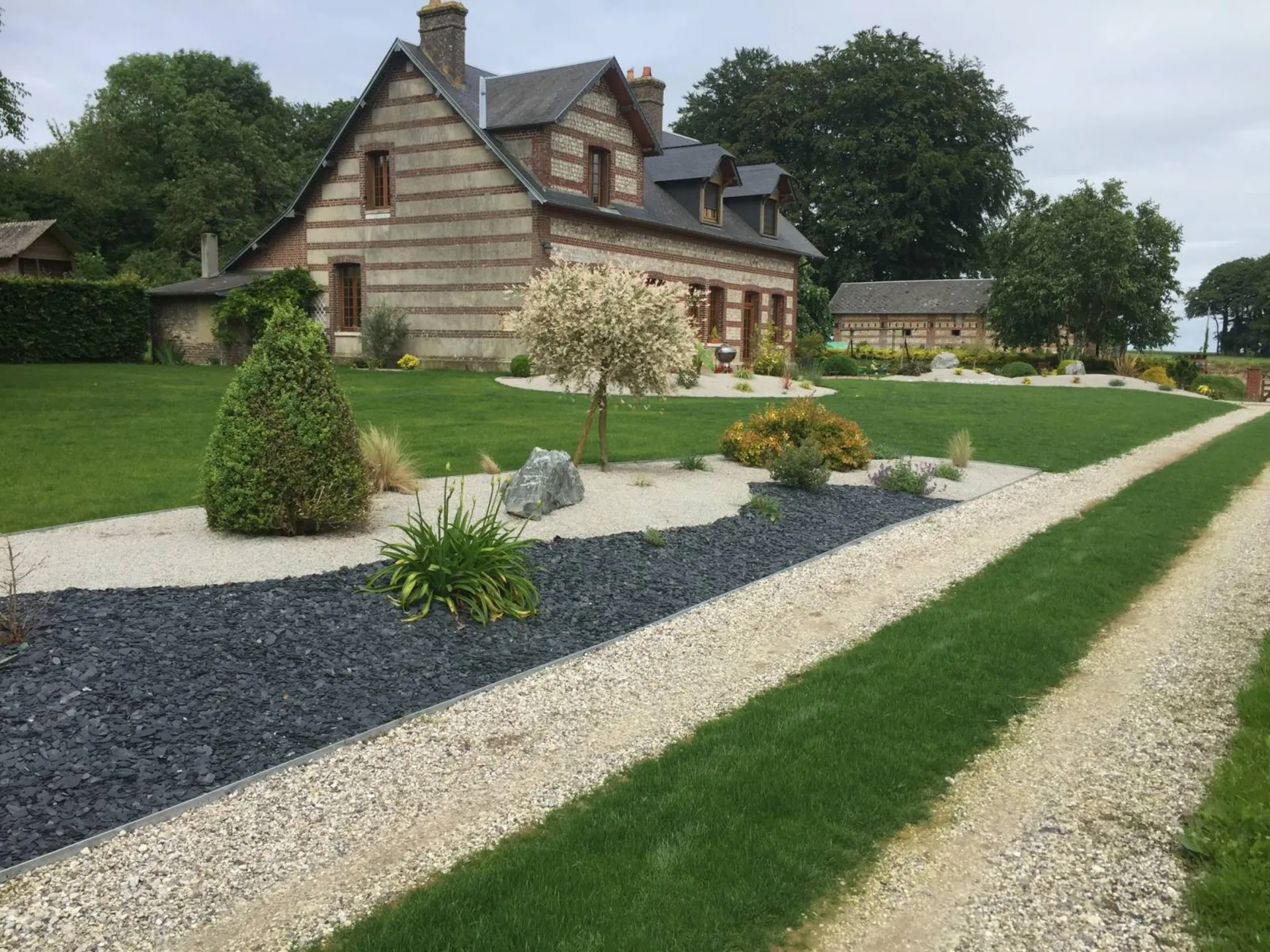 Plantation de massif minéralisé