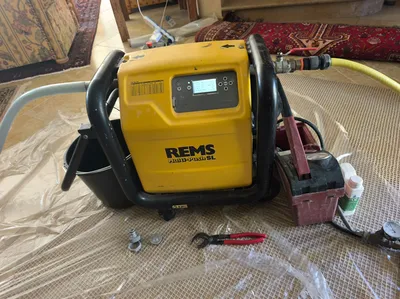 Désembouage d'un plancher chauffant 