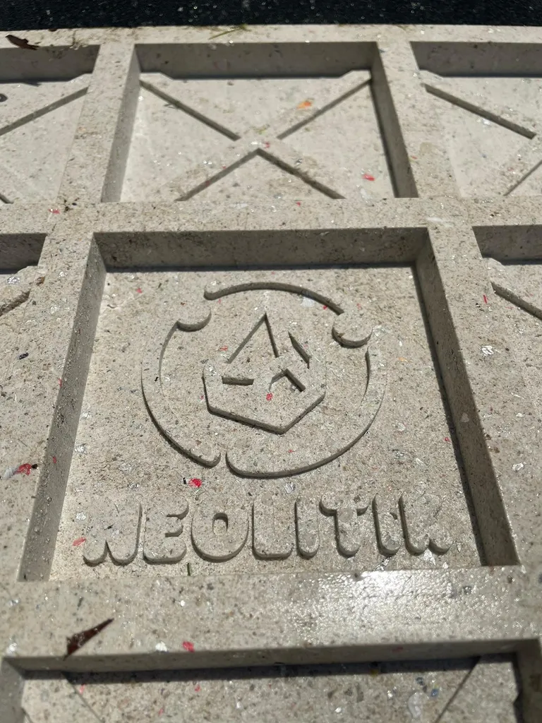 EcoLithe ® matériau recyclé sans eau