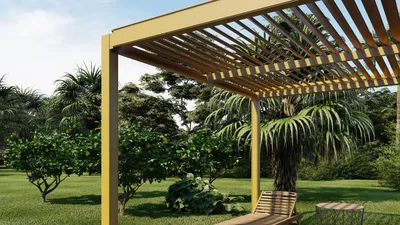 Pergola bioclimatique sur mesure alpes maritimes
