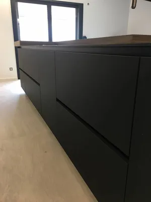 ilot central fenix avec gorge horizontale