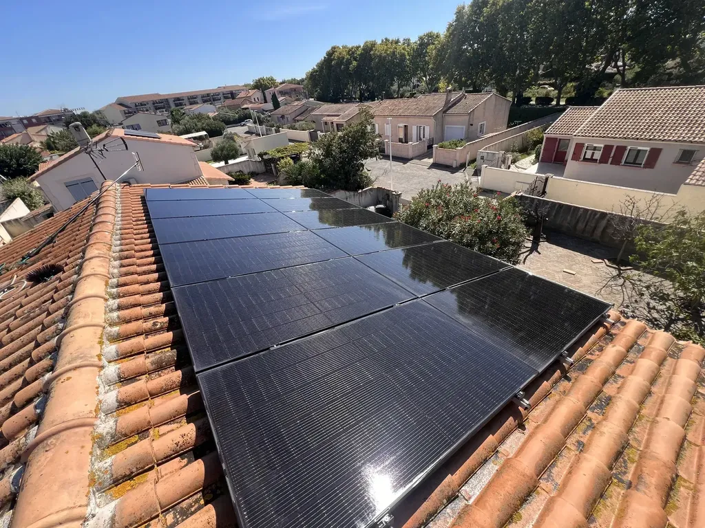 panneaux solaire propre