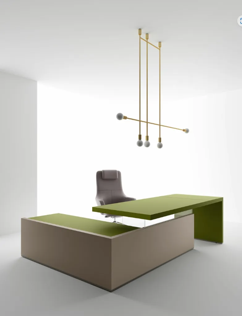 Bureau de direction design contemporain du fabricant Italien  ABOUT OFFICE à Nîmes