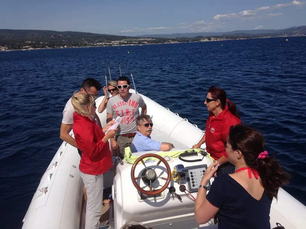 rallye nautique dans les calanques