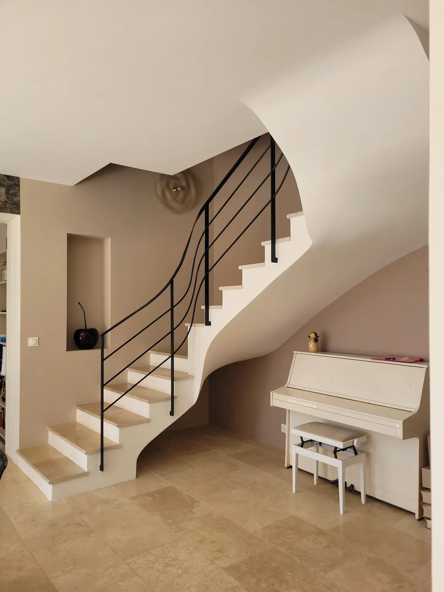 Escalier maçonné