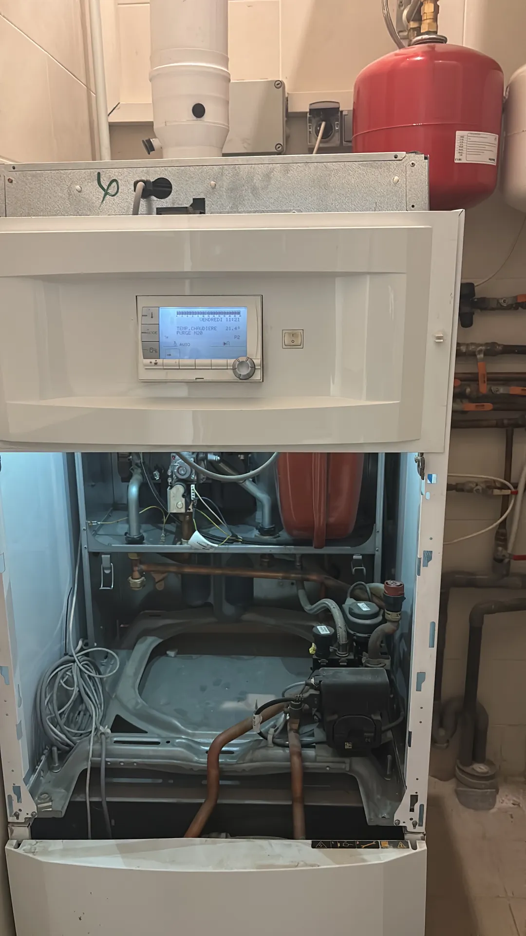  Dépannage sur une chaudière Dietrich et remise en service à Pantin