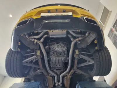 Fourniture et installation Catback Supersprint Mercedes AMG GTS 510cv - ADP Performance Vaucluse