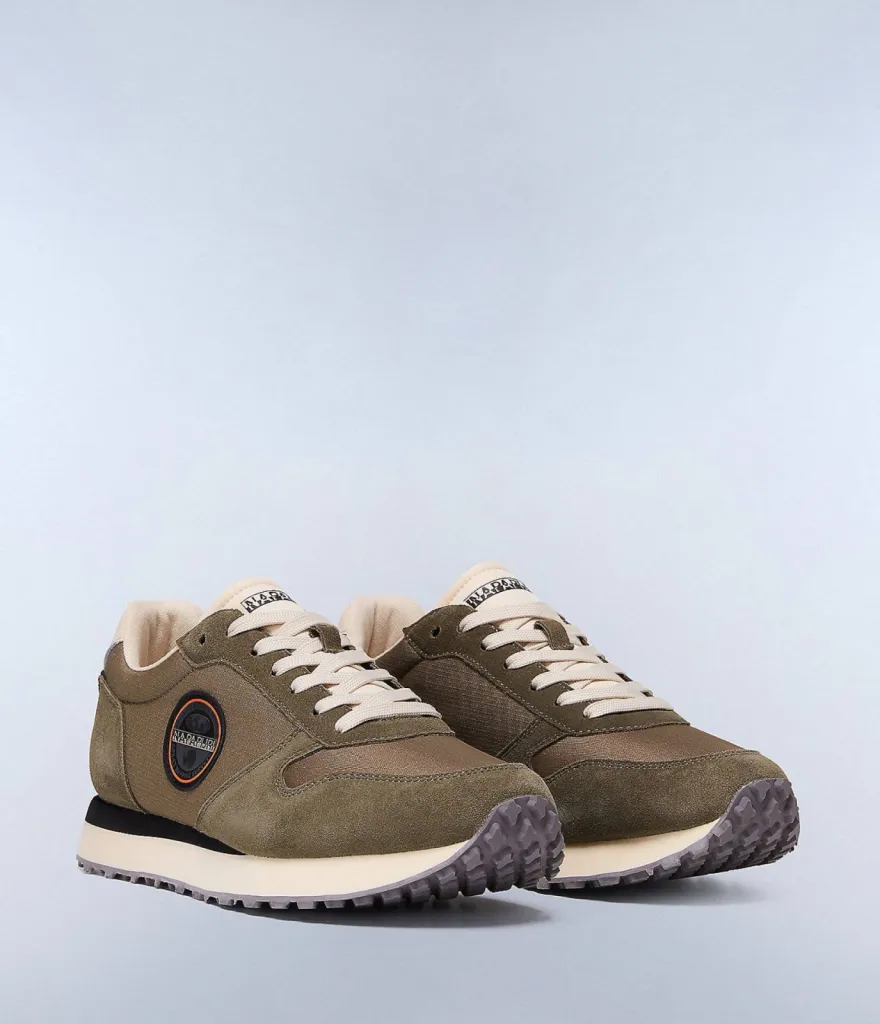 baskets Nova Napapijri dark kaki chez La Suite by Urban Chic à Dieppe 76