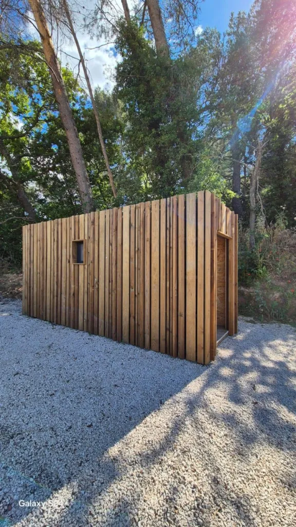 Nouveauté Extérieure : Cabane de Jardin en Pin Autoclave et Padouk