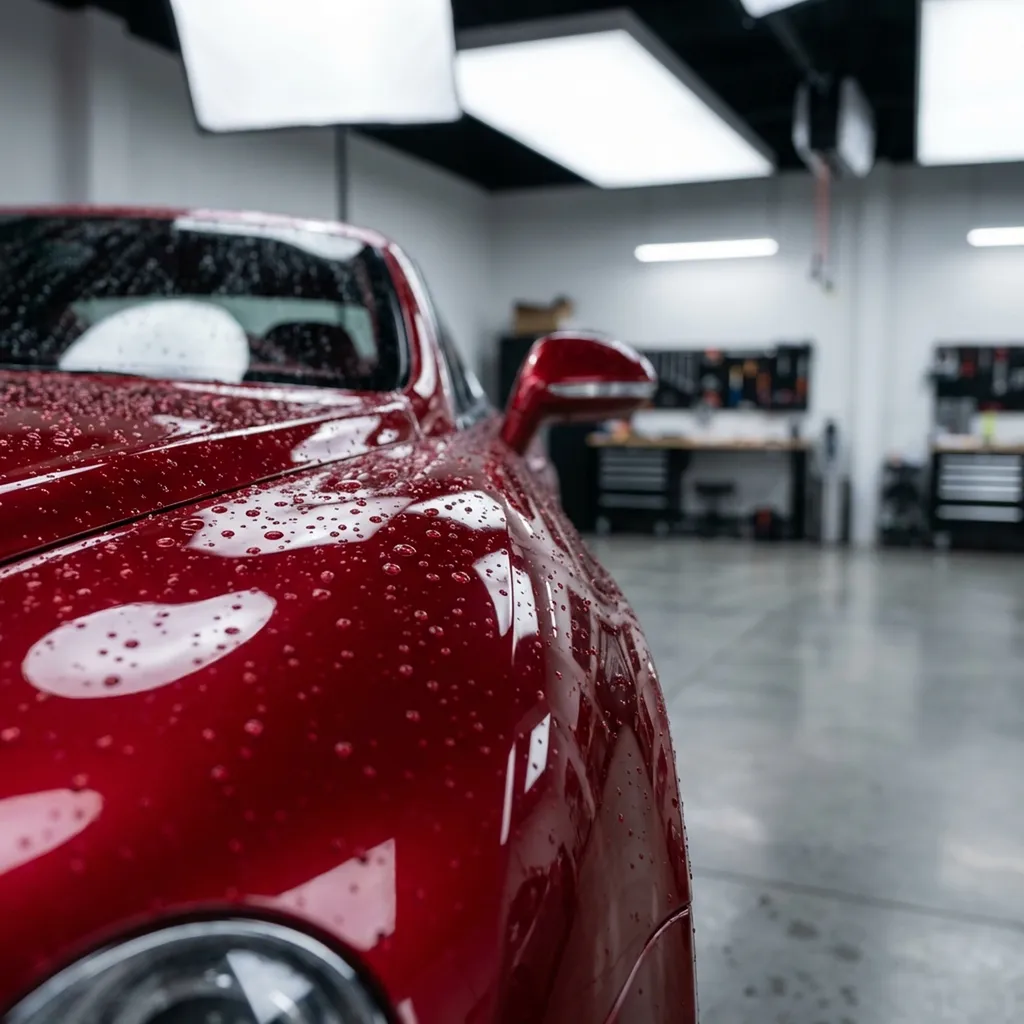 Peinture carrosserie voiture écologique haute qualité finition impeccable correspondance teinte exacte constructeur avec garantie travaux professionnels à Gignac-la-Nerthe proche de Vitrolles