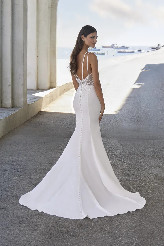 Robe de mariée sirène à Marseille