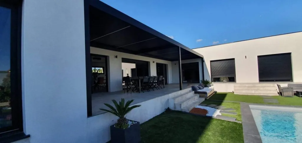 INSTALLATION PERGOLA à SALON DE PROVENCE (13)