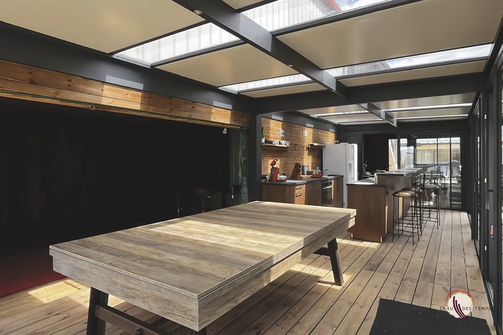 Pergola aluloge aluminium à toit plein 