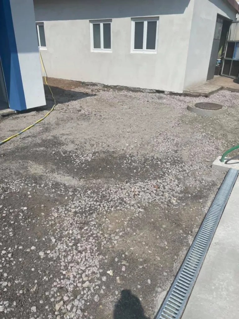 Pose de pavé pour maison individuelle à Reichshoffen proche de Mertzwiller.