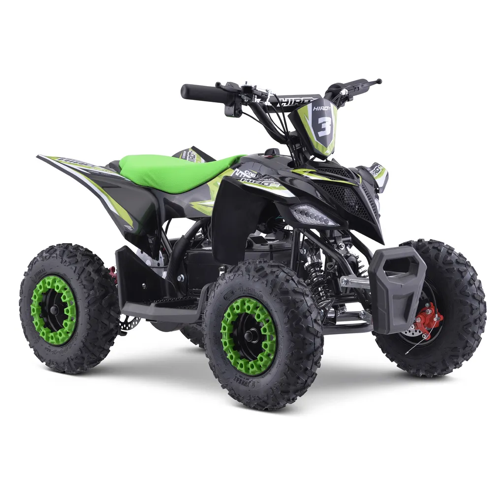 Quad électrique Apollo Sano Cobra 800W : sécurité, maniabilité et plaisir tout-terrain pour enfants débutants de 3 à 6 ans