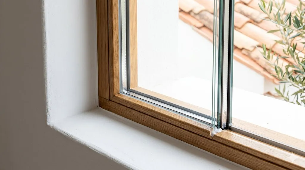 Remplacement de double vitrage cassé avec lame d'argon et isolation thermique performante par vitrier professionnel à Aix-en-Provence dans les Bouches-du-Rhône
