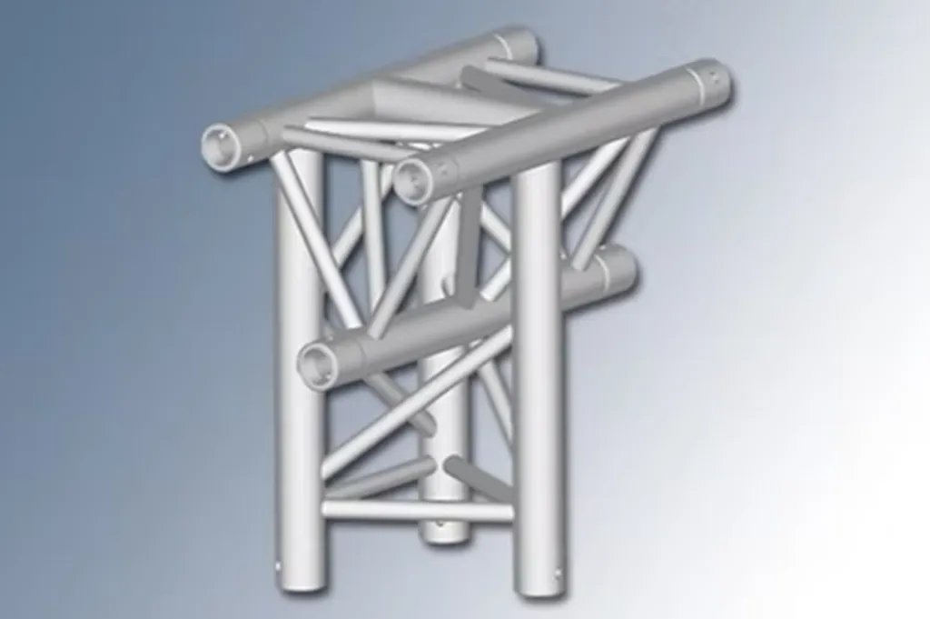 STRUCTURE ALU 3 DEPARTS POINTE EN BAS TRIO3DBAS
