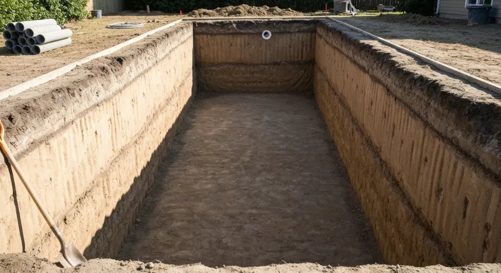 Entreprise pour creuser un trou de piscine au Beausset : excavation sur mesure, décaissement de terrain et évacuation des terres