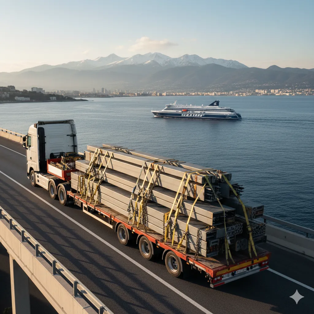 Expédition express marchandise depuis Marseille vers Porto-Vecchio : devis rapide et livraison en urgence pour vos pièces automobiles en Corse